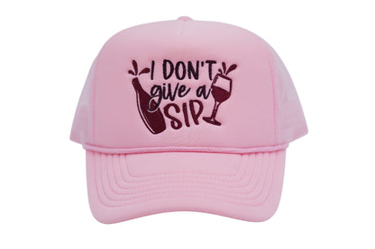 "I DON'T GIVE A SIP" Hat - Parkerbuilt HQ