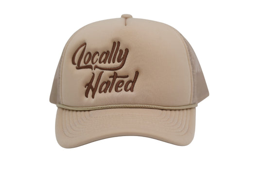 "LOCALLY HATED" Hat - Parkerbuilt HQ