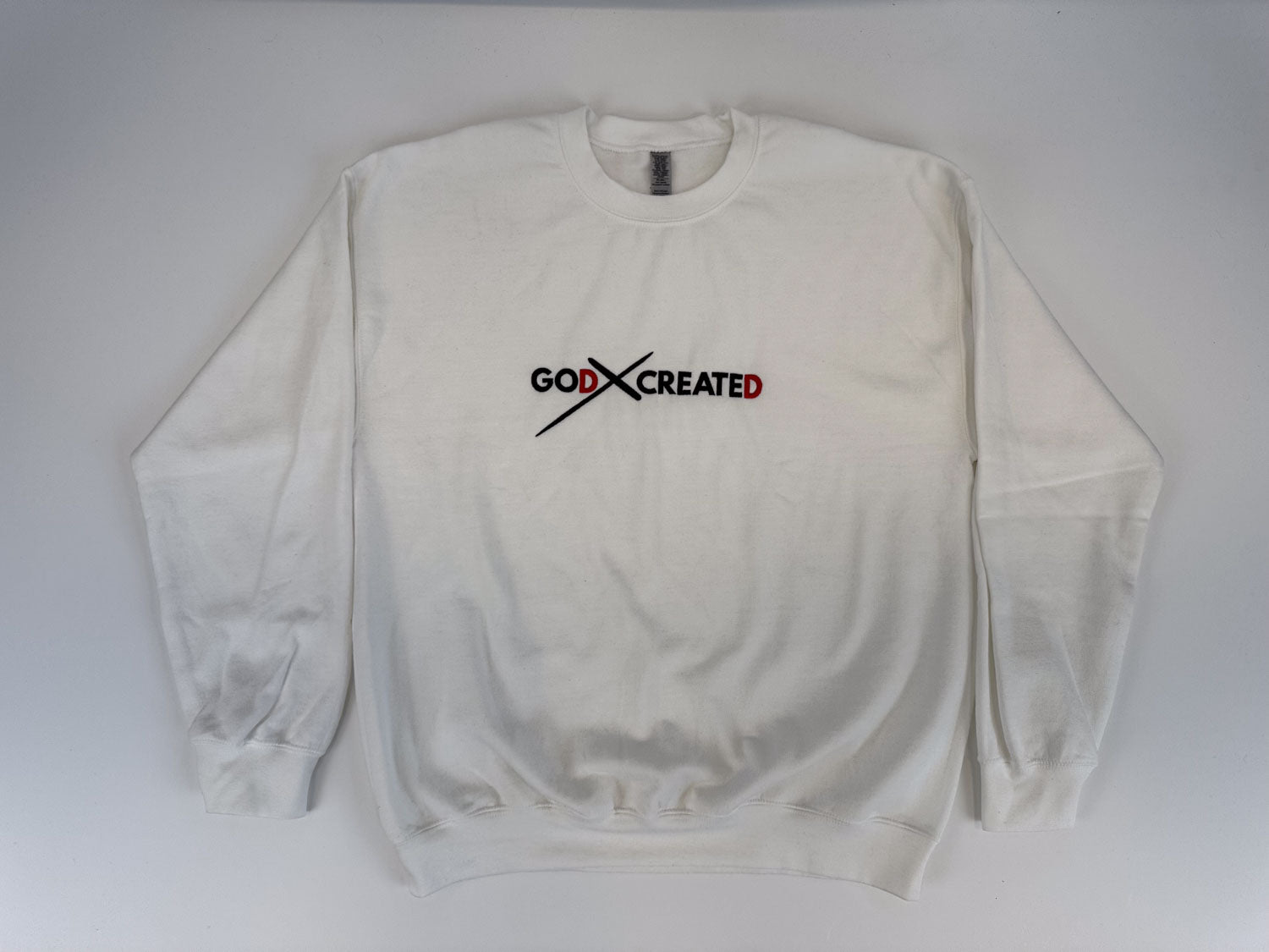 GOd CREATEd Embroidered Sweatshirt - GOdCREATEd