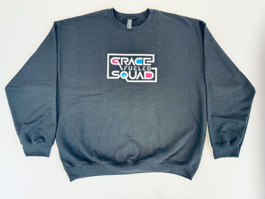 Grace Fueled Squad Embroidered Sweatshirt - GOdCREATEd