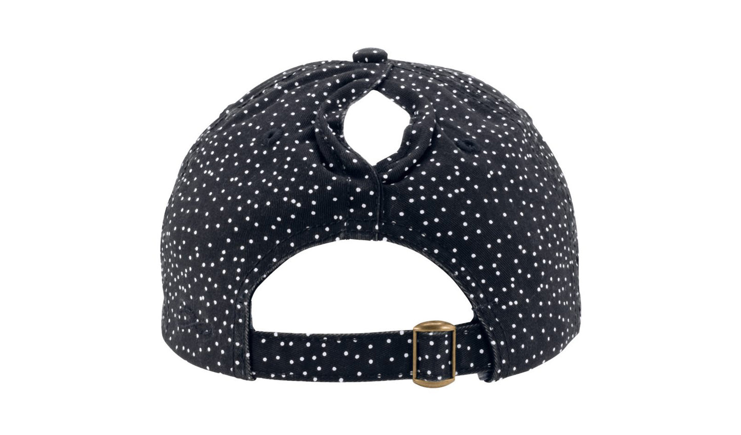 Hattie Women's Garment-Washed Fashion Print Cap