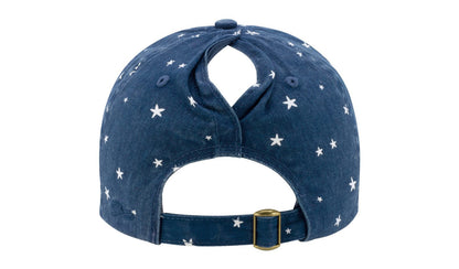 Hattie Women's Garment-Washed Fashion Print Cap