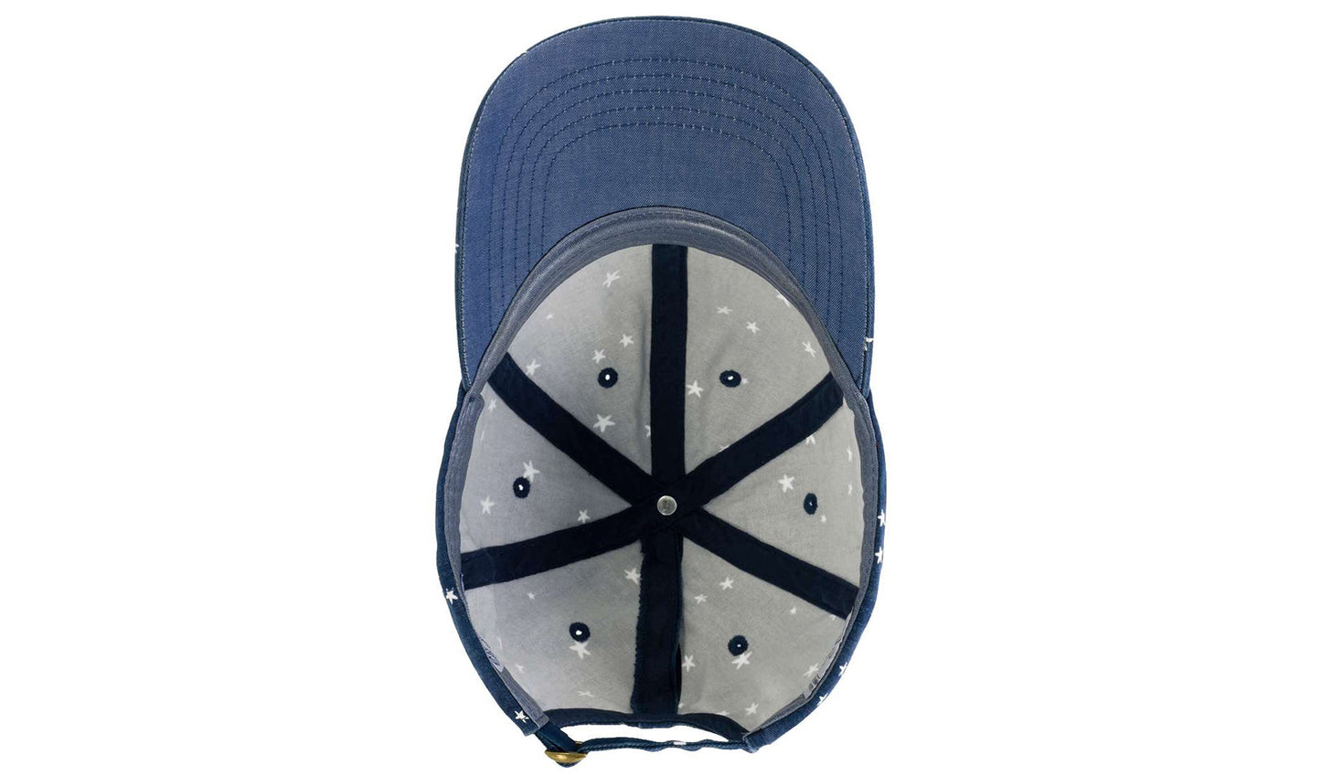 Hattie Women's Garment-Washed Fashion Print Cap