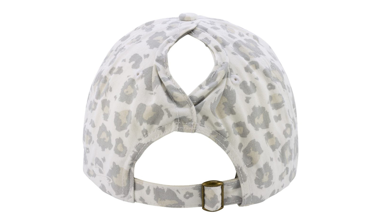 Hattie Women's Garment-Washed Fashion Print Cap