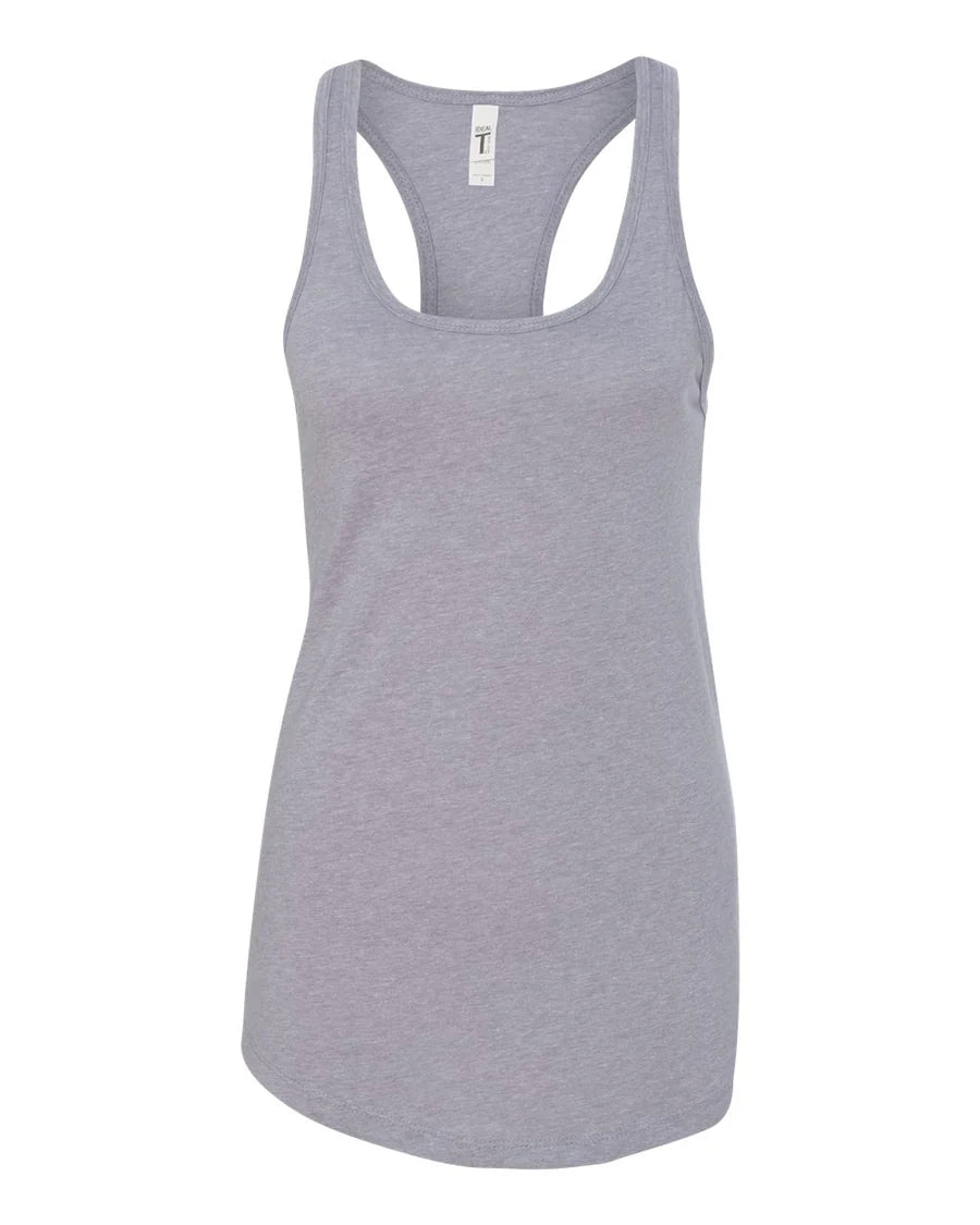 Pretreated Next Level 1533 Women's Ideal Racerback Tank