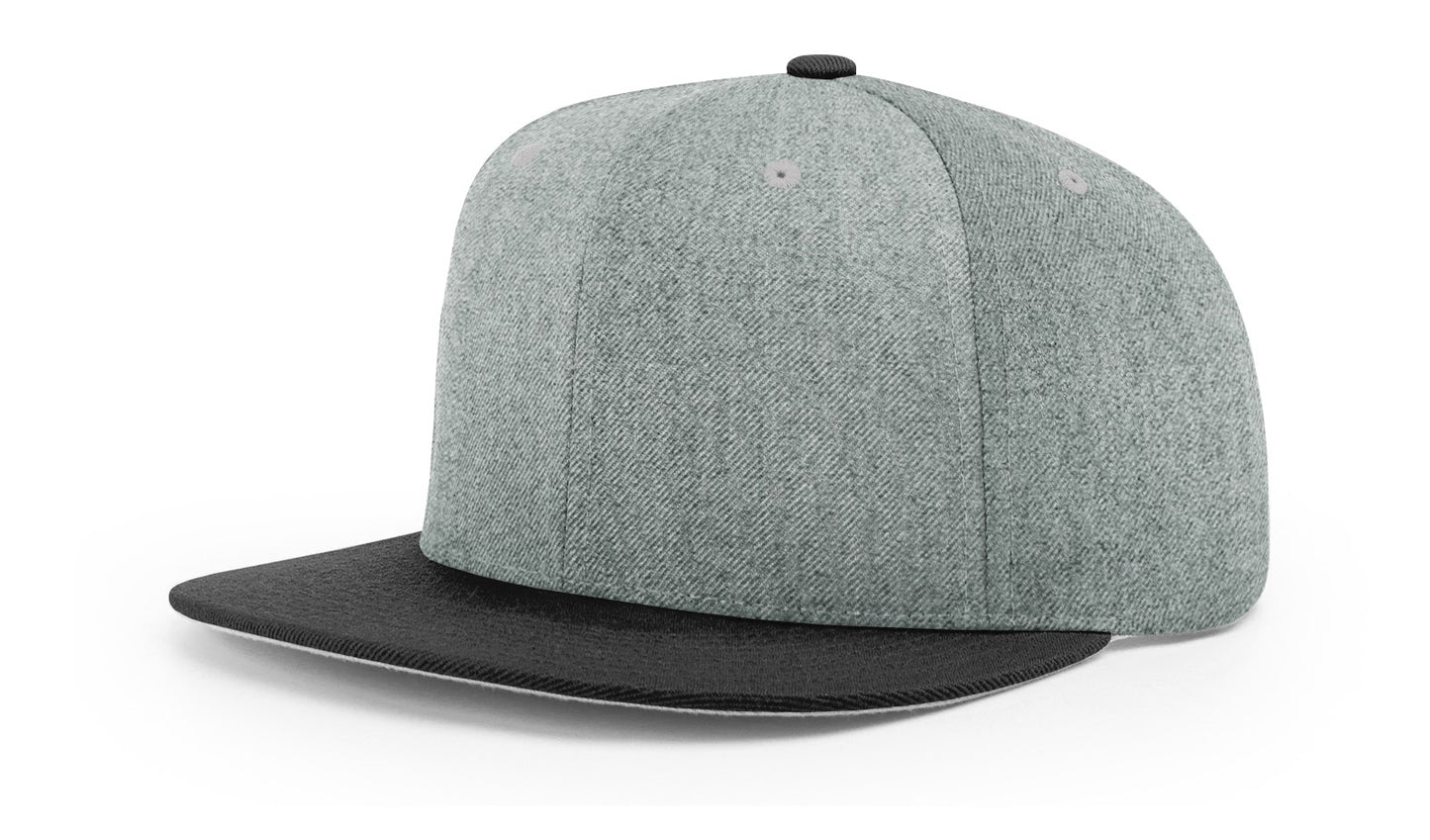 ACRYLIC-WOOL BLEND FLATBILL SNAPBACK