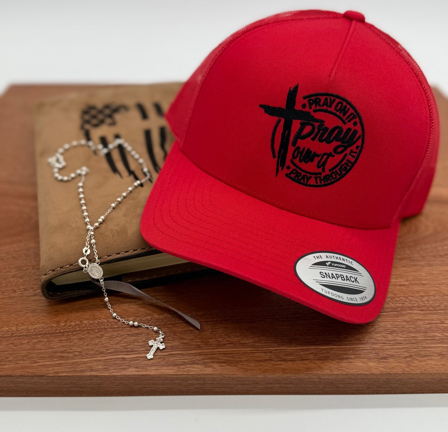 Pray Over It  Embroidered Hat - GOdCREATEd