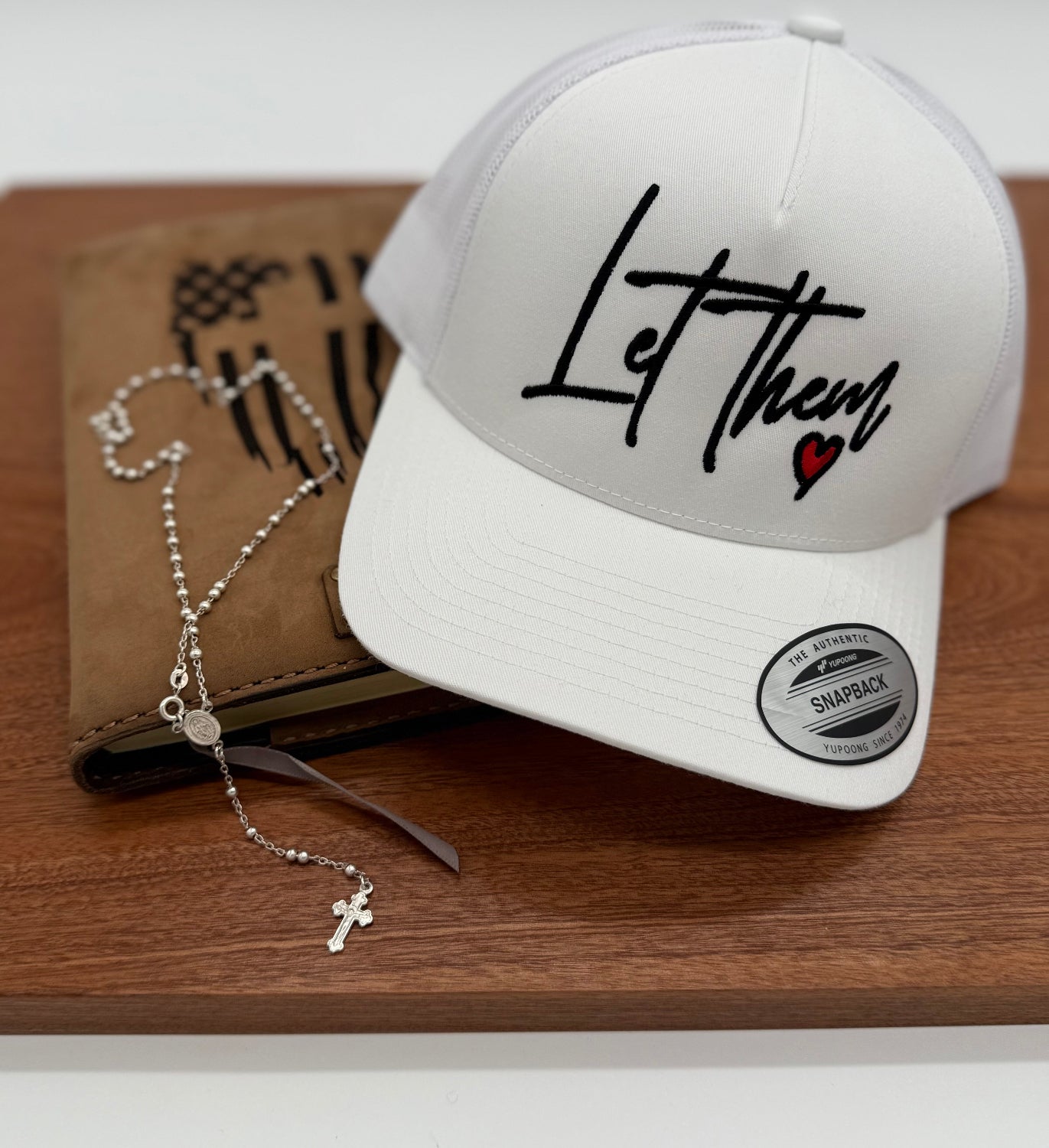 Let Them Love Embroidered Hat - GOdCREATEd