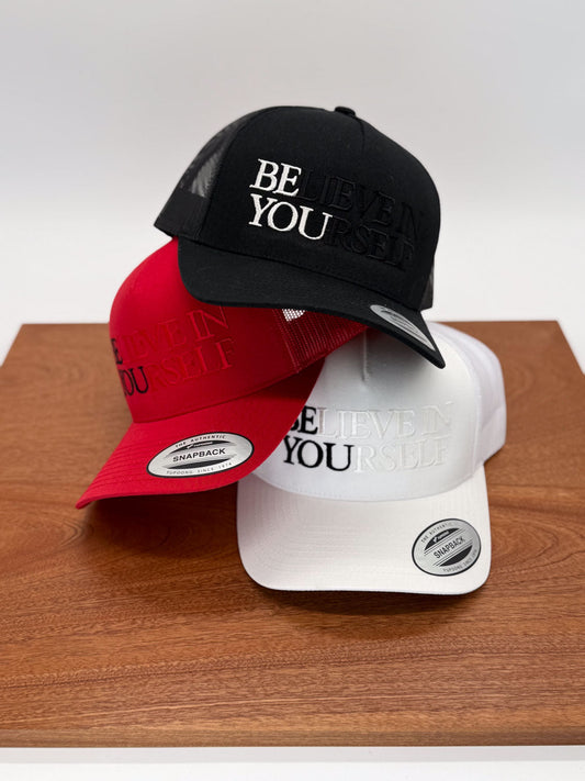 BElieve in YOUrself Embroidered Hat - GOdCREATEd
