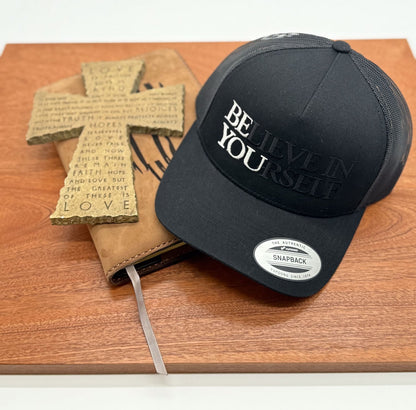 BElieve in YOUrself Embroidered Hat - GOdCREATEd