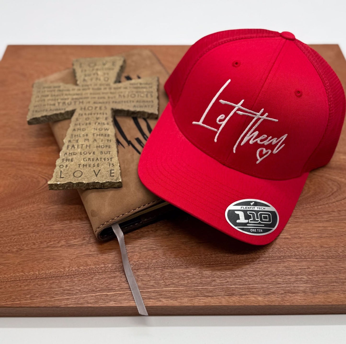 Let Them Love Embroidered Hat - GOdCREATEd