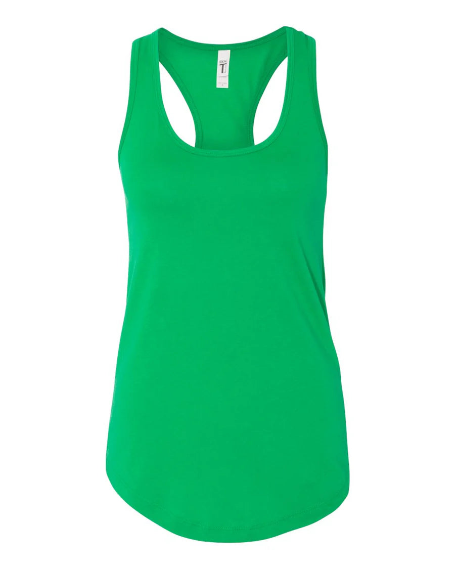 Pretreated Next Level 1533 Women's Ideal Racerback Tank