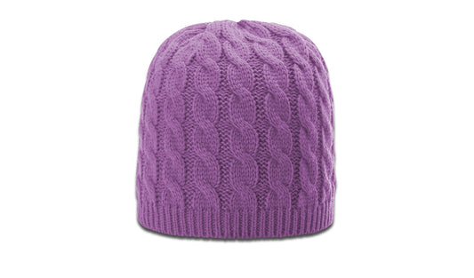 CABLE KNIT BEANIE