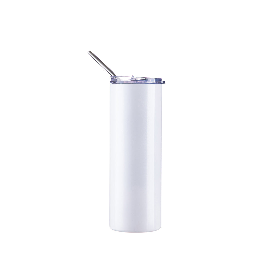 Luminous Skinny Tumbler w Straw 20 oz