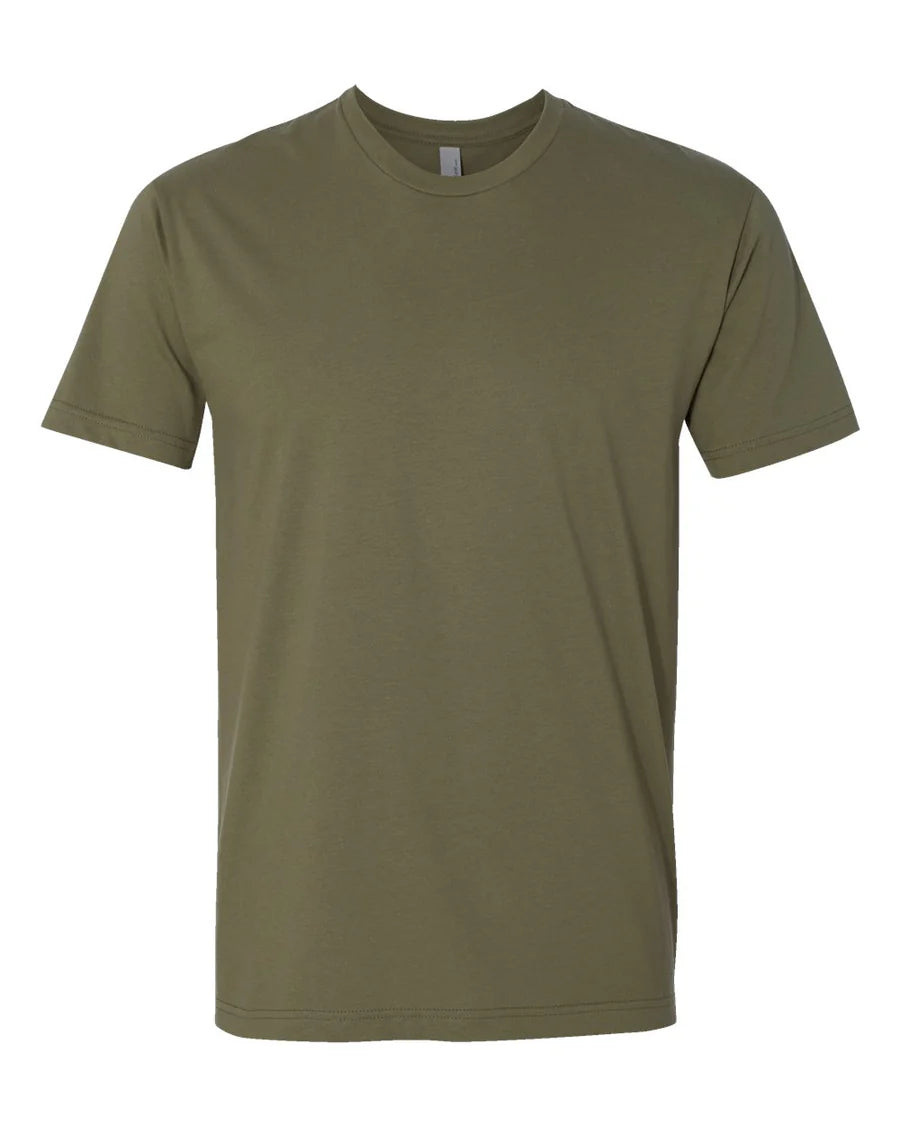 Pretreated Next Level 3600 Unisex Cotton Short Sleeve Crew