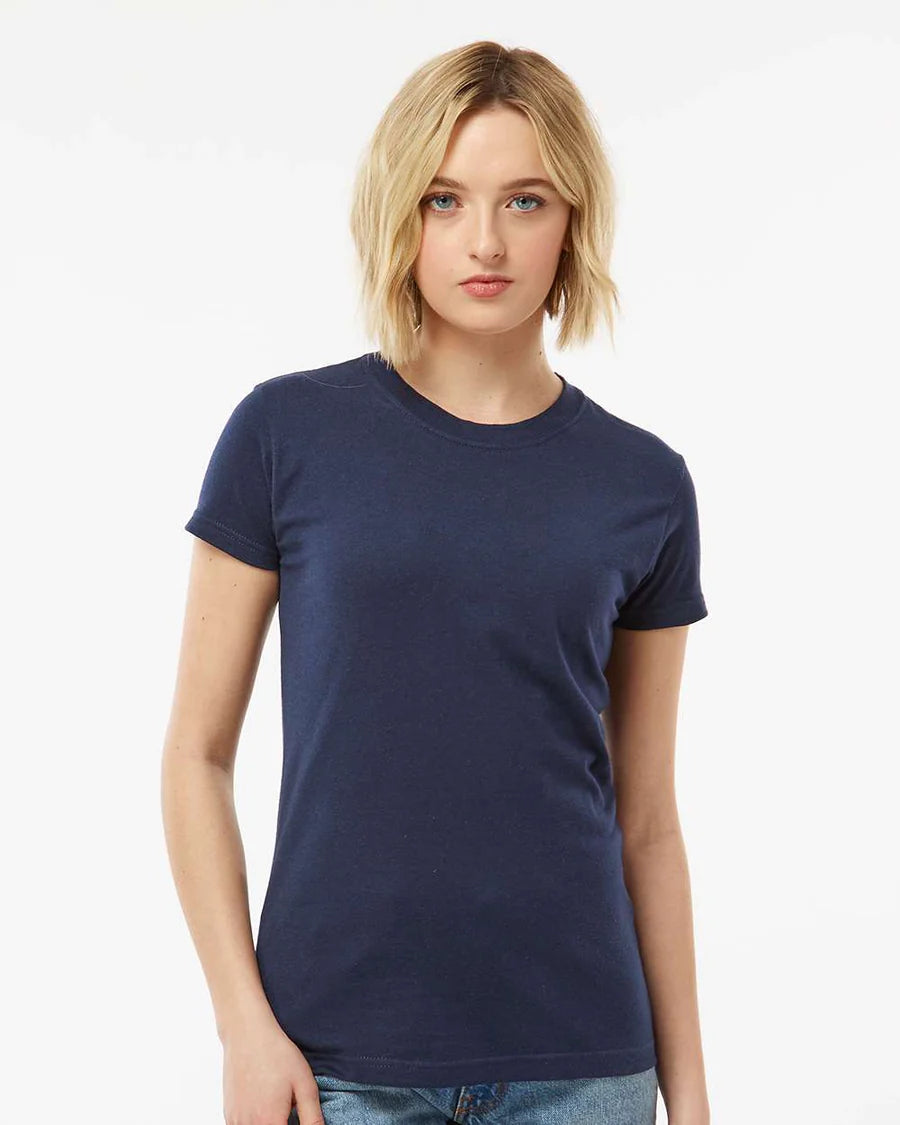 Pretreated Tultex 213 Women's Fine Jersey T-Shirt