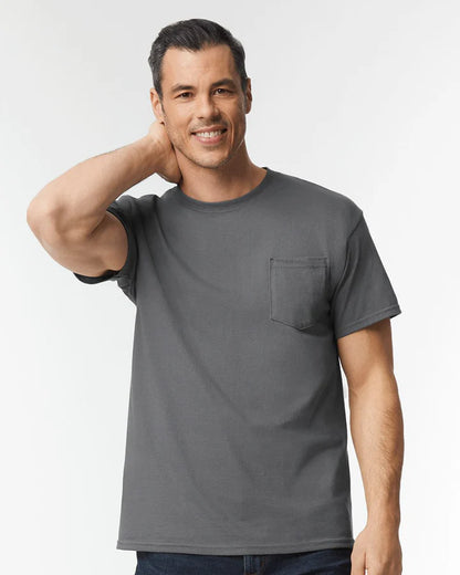 Pretreated Gildan 5300 Heavy Cotton Pocket T-Shirt