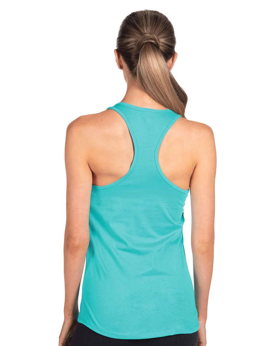 Pretreated Next Level 1533 Women's Ideal Racerback Tank