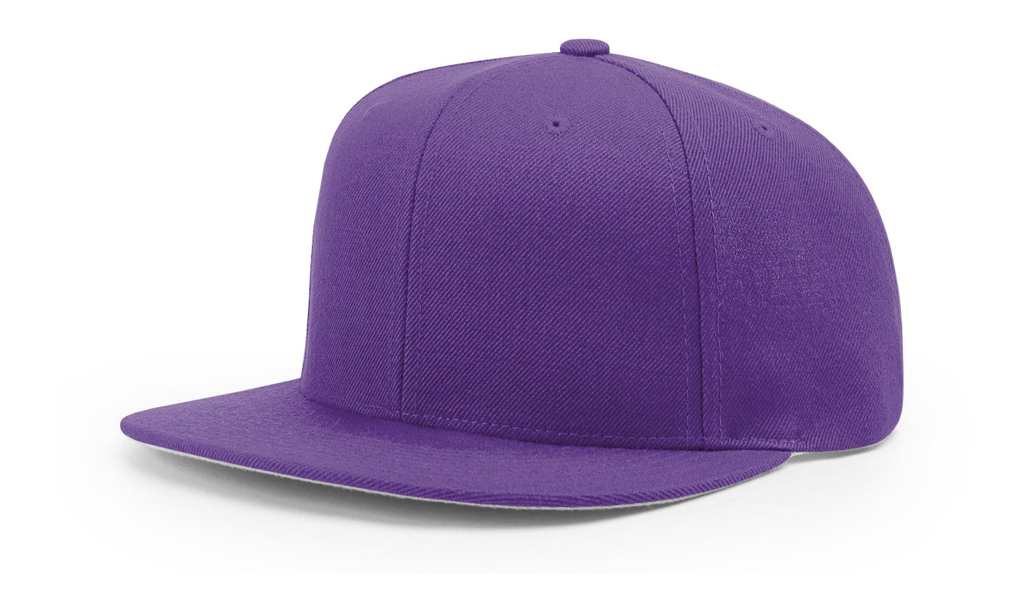 ACRYLIC-WOOL BLEND FLATBILL SNAPBACK