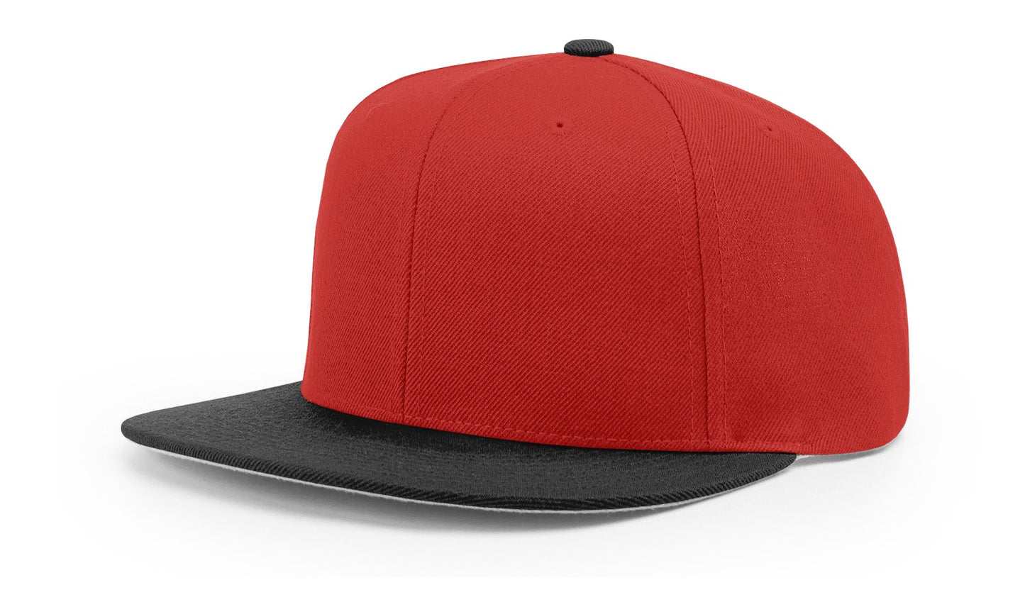 ACRYLIC-WOOL BLEND FLATBILL SNAPBACK