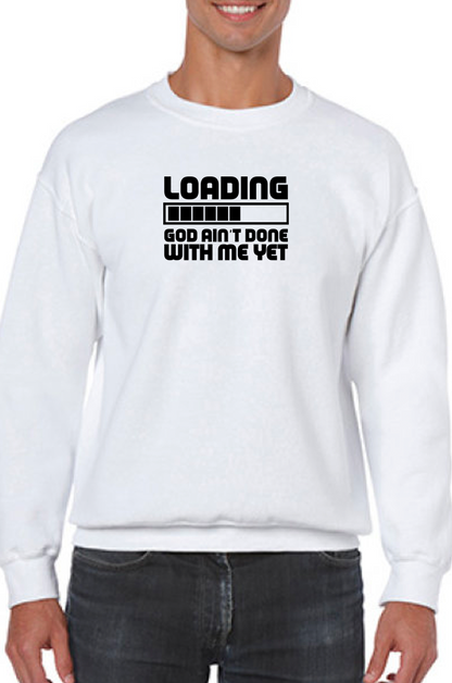 Loading Embroidered Sweatshirt - GOdCREATEd