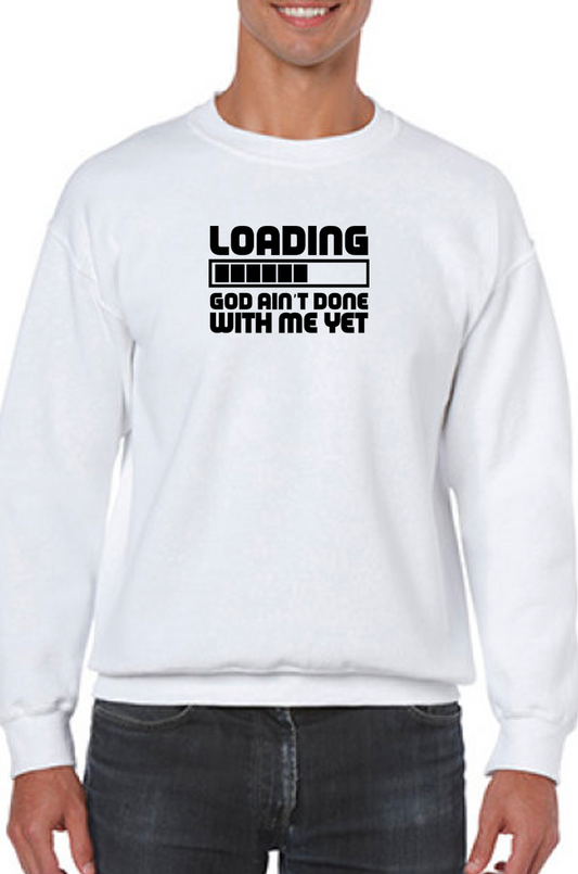 Loading Embroidered Sweatshirt - GOdCREATEd