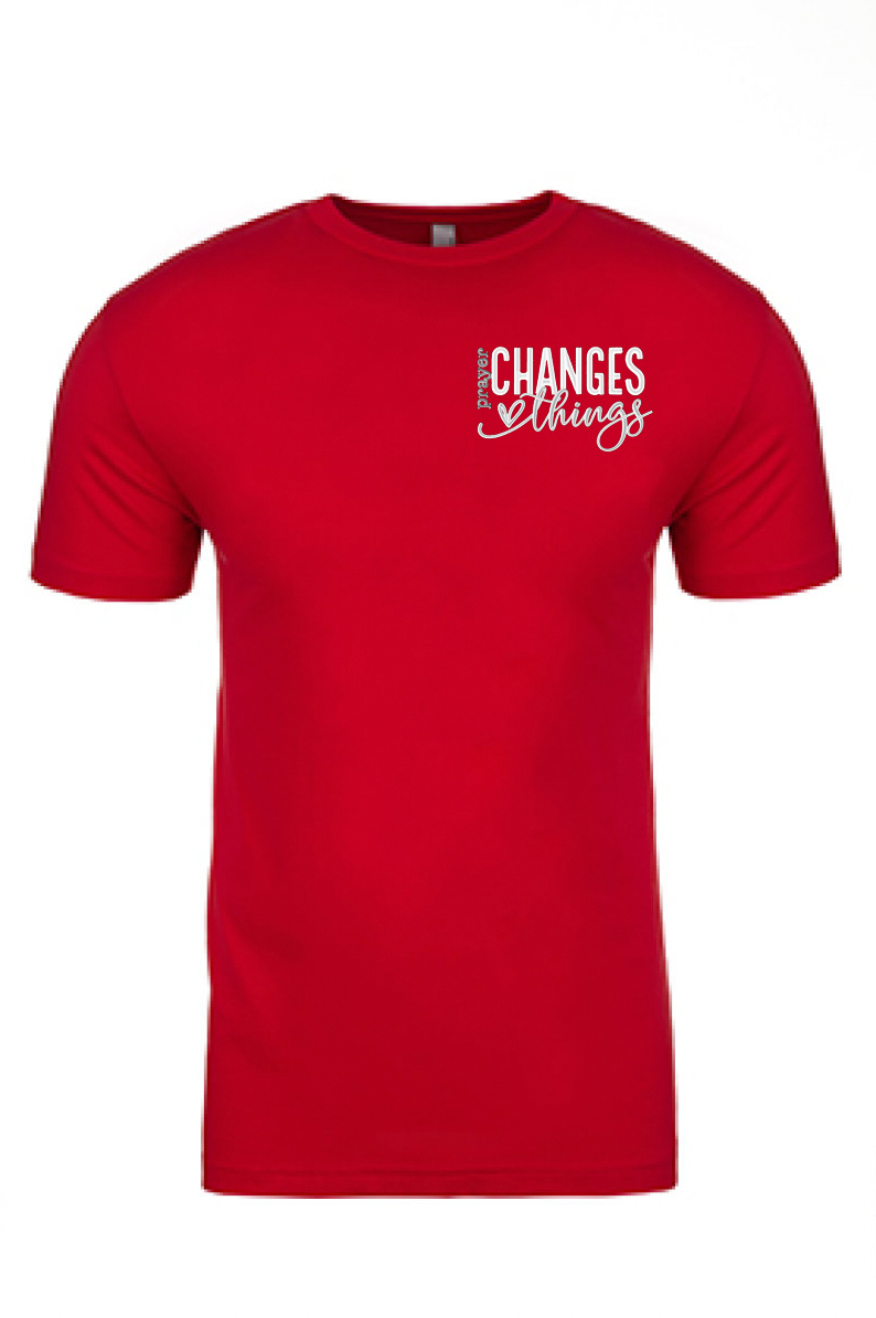 Prayer Changes Things Printed Tshirt - GOdCREATEd