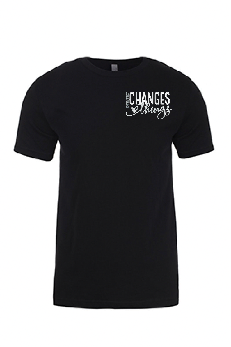 Prayer Changes Things Printed Tshirt - GOdCREATEd