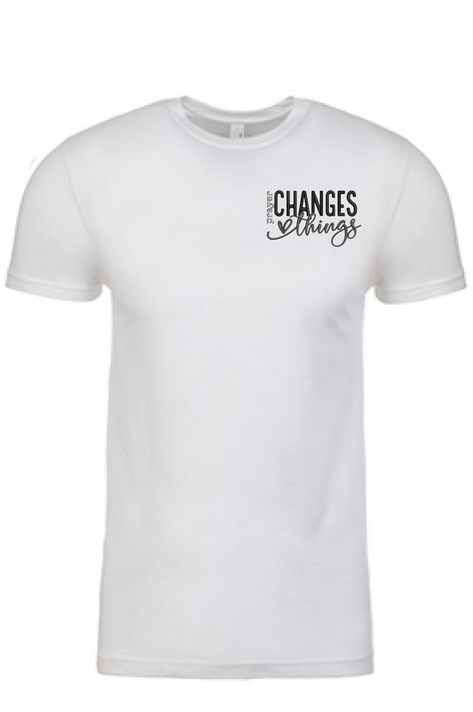 Prayer Changes Things Printed Tshirt - GOdCREATEd