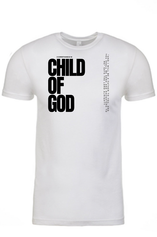 Child of God Printed Tshirt - GOdCREATEd