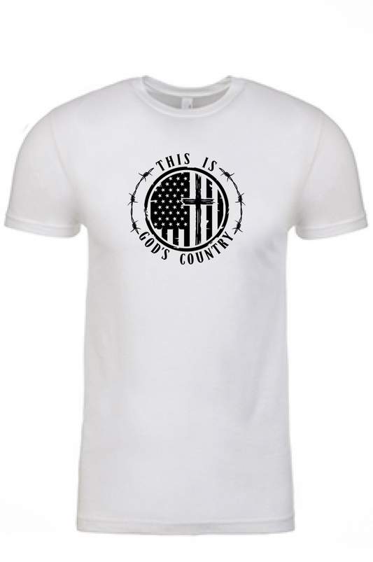 This Is God's Country Printed Tshirt - GOdCREATEd