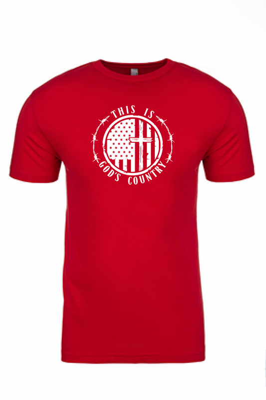 This Is God's Country Printed Tshirt - GOdCREATEd