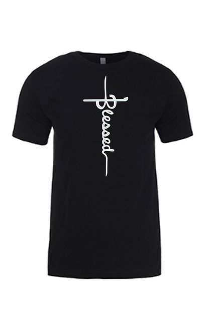 "Blessed" Printed Tshirt - GOdCREATEd