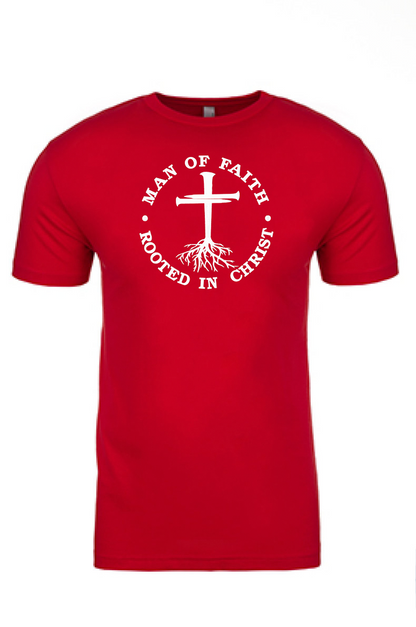 Man of Faith Printed Tshirt - GOdCREATEd