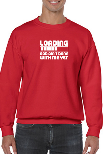 Loading Embroidered Sweatshirt - GOdCREATEd