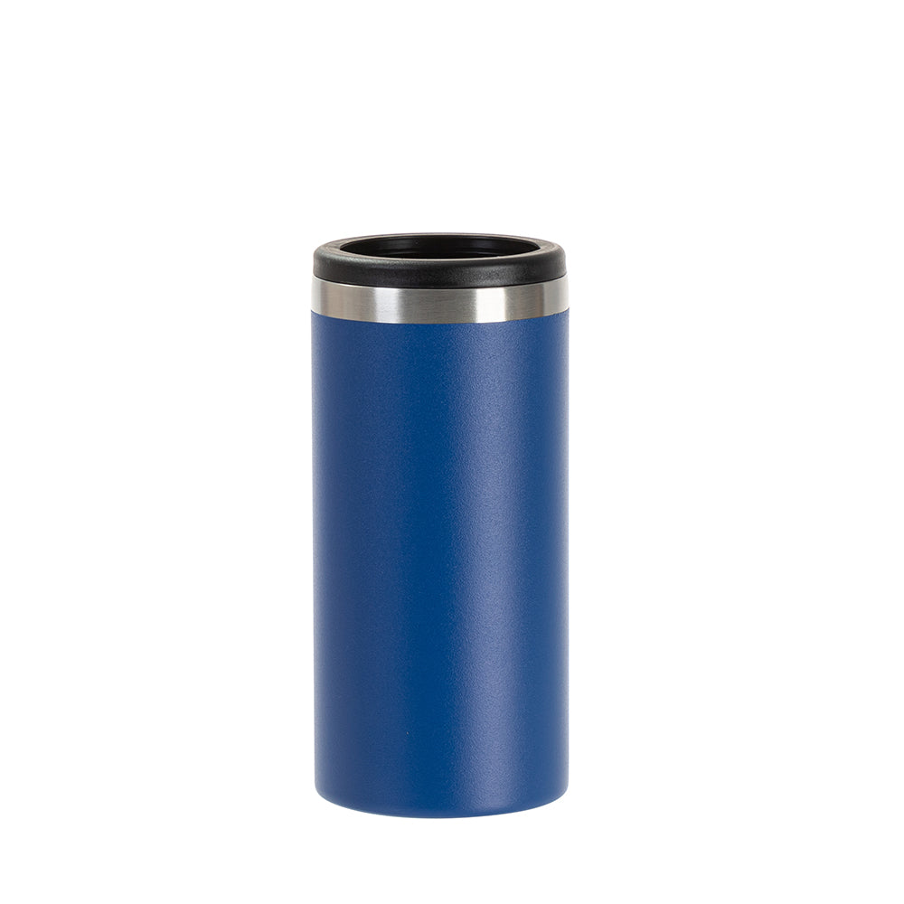 Stainless Steel Slim Can Cooler Powder Coated 12 oz