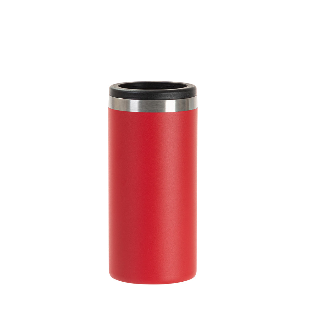 Stainless Steel Slim Can Cooler Powder Coated 12 oz