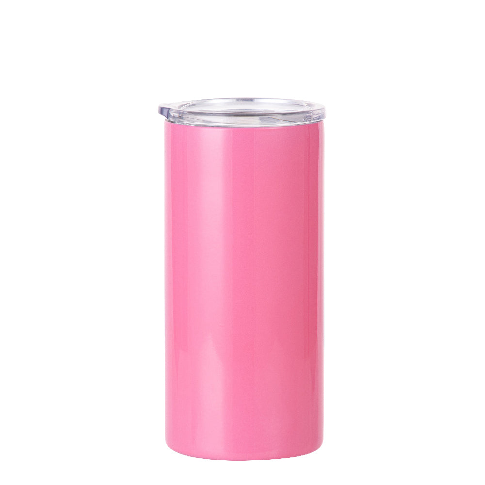 Stainless Steel Straight Tumbler 2-in-1 12oz