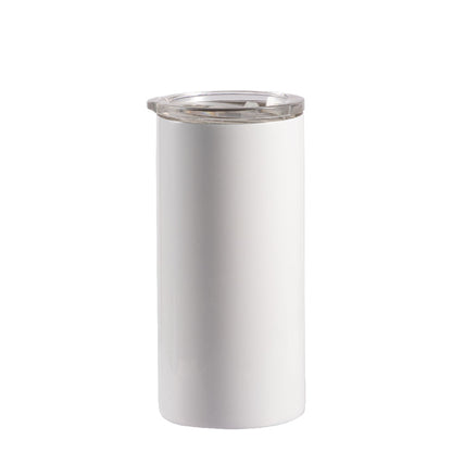 Stainless Steel Straight Tumbler 2-in-1 12oz