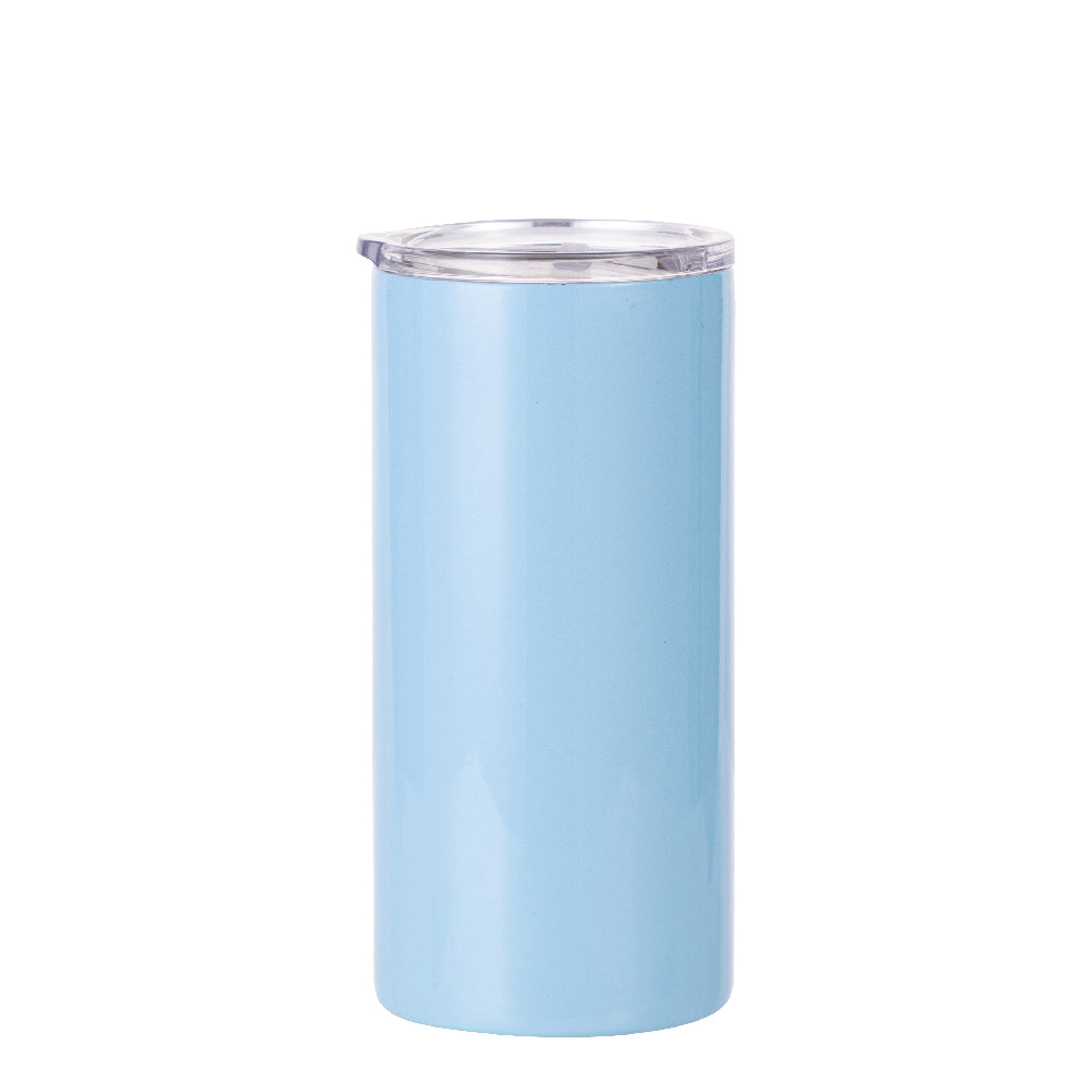 Stainless Steel Straight Tumbler 2-in-1 12oz