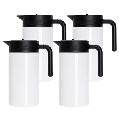 Sublimation Thermal Insulated Coffee Carafe Pot with Filter White 50 OZ