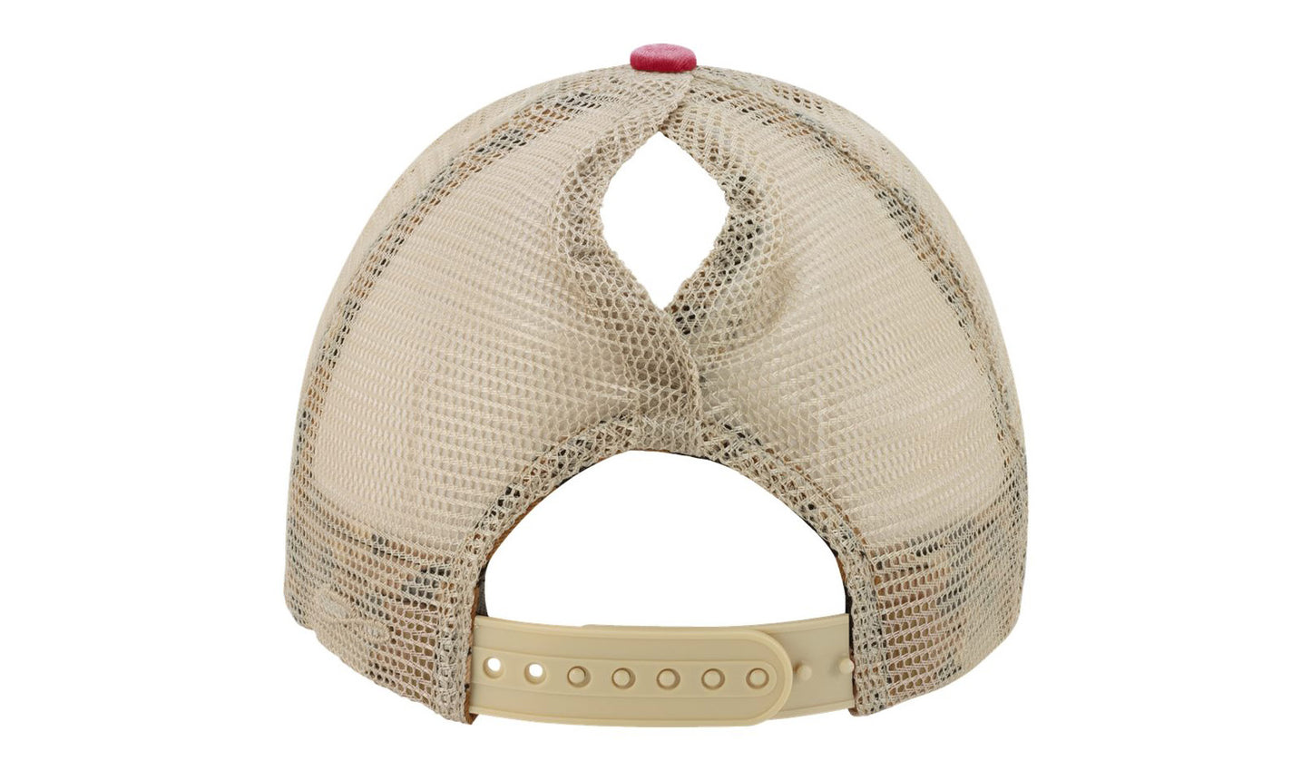 Tess Women's Washed Mesh-Back Cap