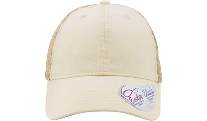 Tess Women's Washed Mesh-Back Cap