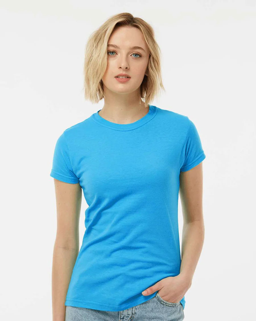 Pretreated Tultex 213 Women's Fine Jersey T-Shirt