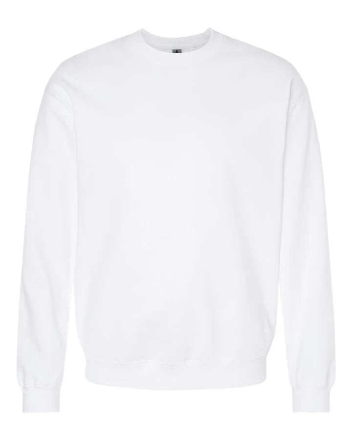 Pretreated Gildan SF000 Softstyle Midweight Crewneck Sweatshirt