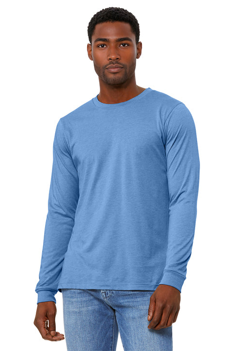 BELLA+CANVAS Unisex Heather CVC Long Sleeve Tee