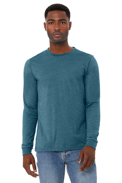 BELLA+CANVAS Unisex Heather CVC Long Sleeve Tee