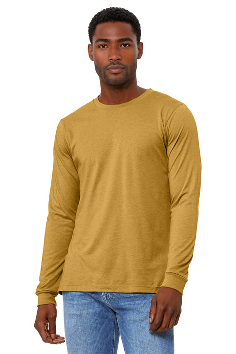 BELLA+CANVAS Unisex Heather CVC Long Sleeve Tee