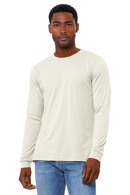 BELLA+CANVAS Unisex Heather CVC Long Sleeve Tee