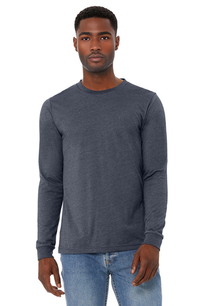 BELLA+CANVAS Unisex Heather CVC Long Sleeve Tee